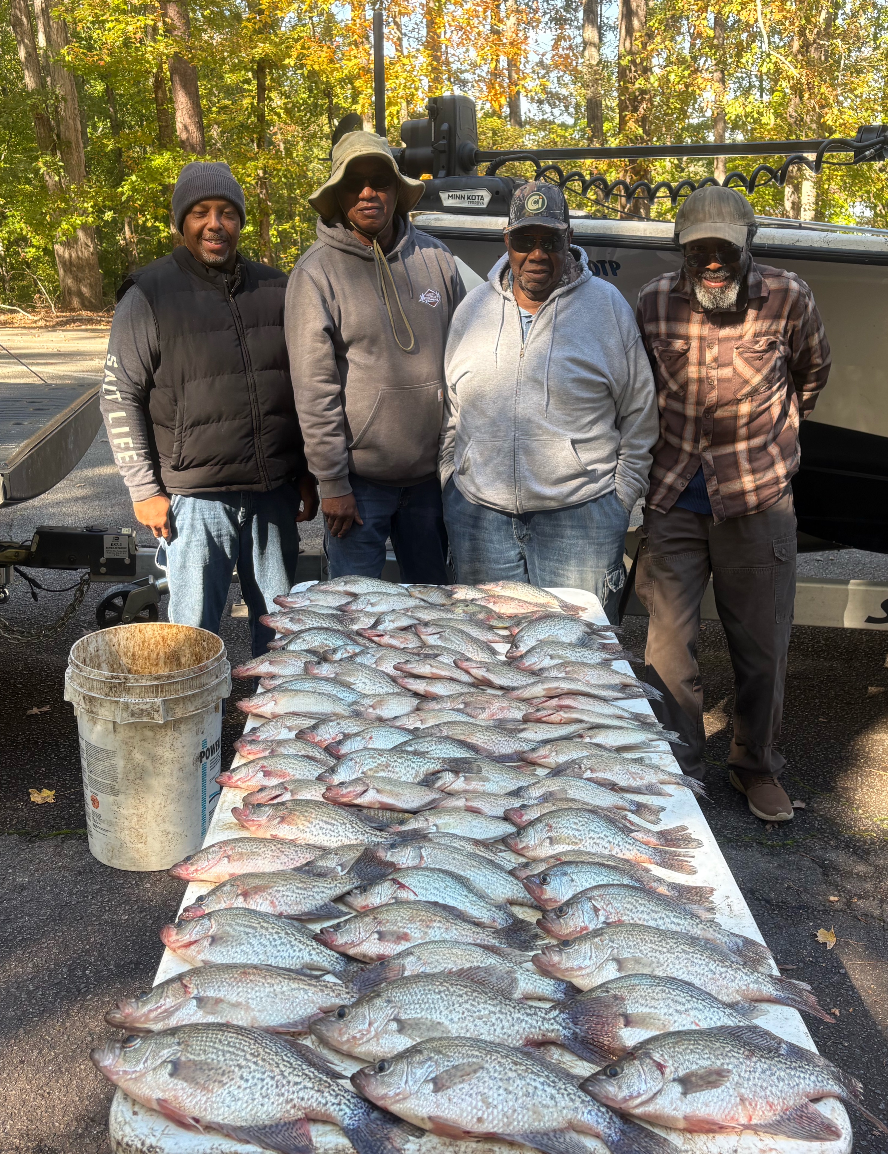 Crappie Winter & Spring Trolling on Clarks Hill Lake