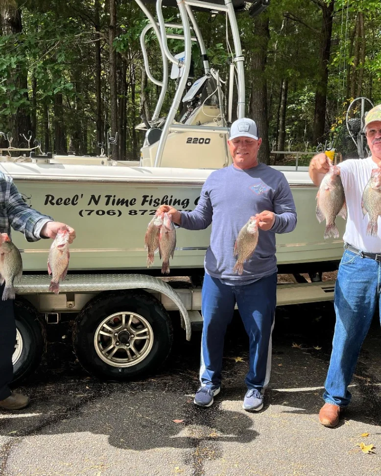 Crappie fishing report on Clarks Hill Lake