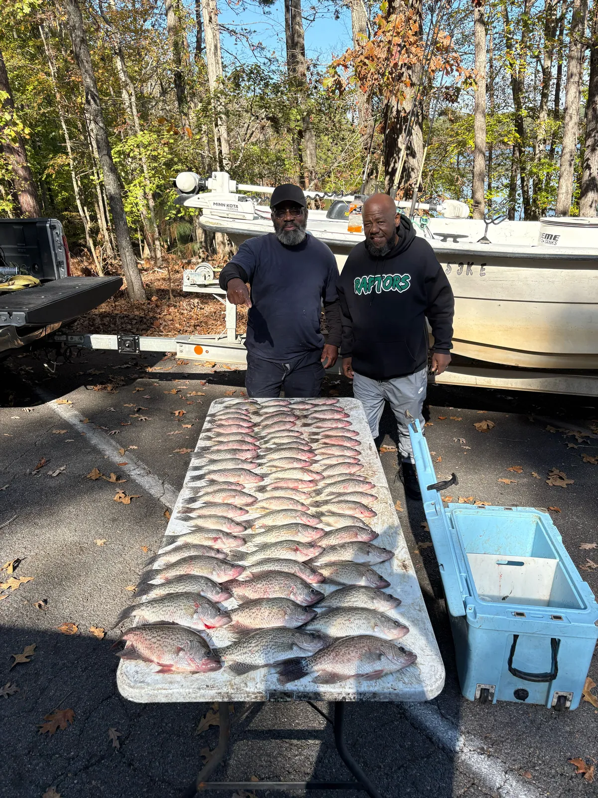 Crappie fish caught in Thomson, Georgia