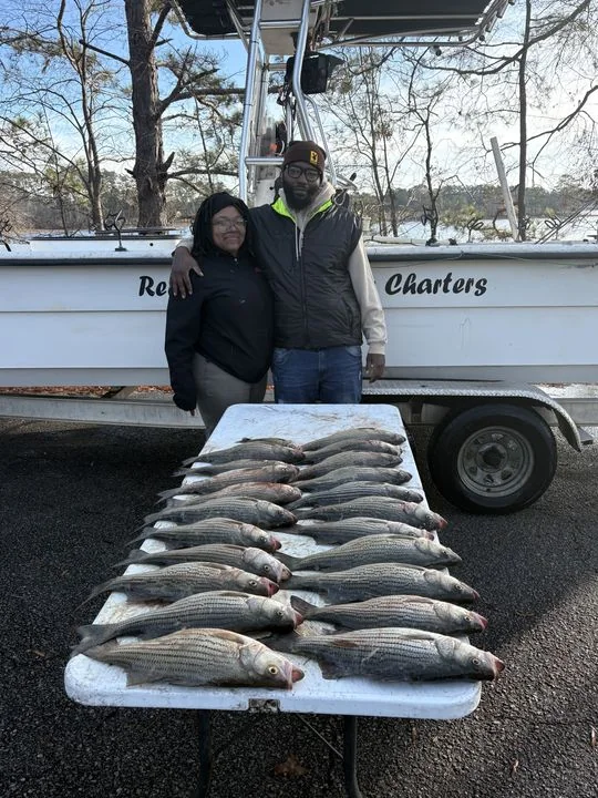 Cold-weather fishing trip on Clarks Hill Lake