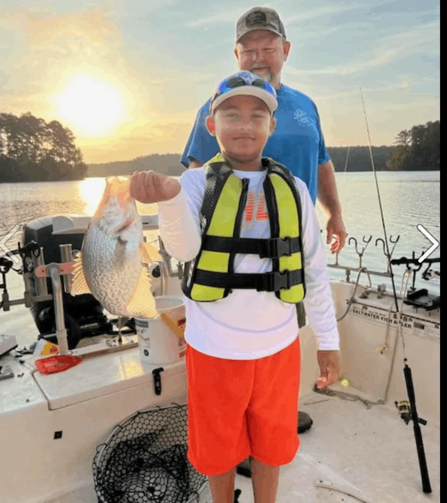 Crappie fishing report on Clarks Hill Lake